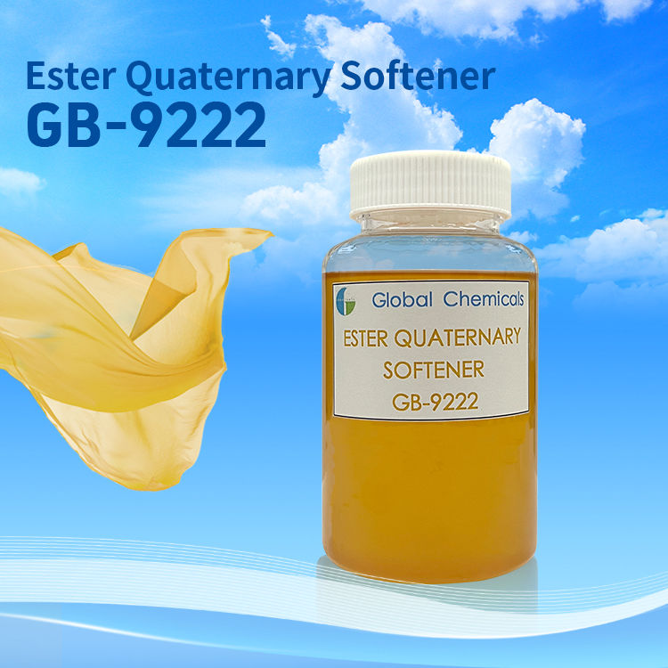 पर्यावरण के अनुकूल एस्टर क्वाटरनरी सॉफ्टनर GB-9222 AEEA मुक्त, सिलिकॉन मुक्त और कम गंध