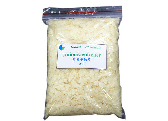 अच्छी हाइड्रोफिलिटी एनीओनिक सॉफ्टनर नरम करने के लिए / हाइड्रोफिलिक फिनिशिंग उपचार