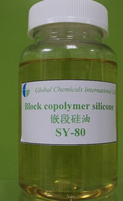 SY-80 / SY-30 Polysiloxane सिलिकॉन ब्लॉक कोपोलिमर कमजोर कैटियोनिक