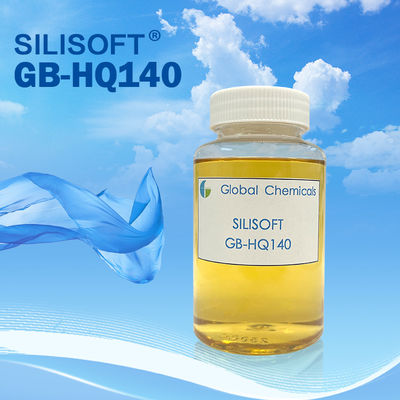 सूती कपड़े के लिए कम पीली हाइड्रोफिलिक सिलिकॉन सॉफ़्नर SILISOFT GB-HQ140