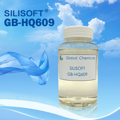 आलीशान, GB-HQ609 सिलिकॉन सॉफ़्नर के लिए लचीला और चिकना कपड़ा सॉफ़्नर एजेंट