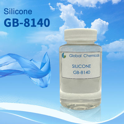 हाइड्रोफिलिक स्टिफनिंग स्लिपर SILISOFT GB-8140 कम पीले रंग का स्व-एमुल्सिफायर कपास सिंथेटिक फाइबर और मिश्रित कपड़े के लिए विशेष रूप से पुरुषों के पहनने के कपड़े के लिए